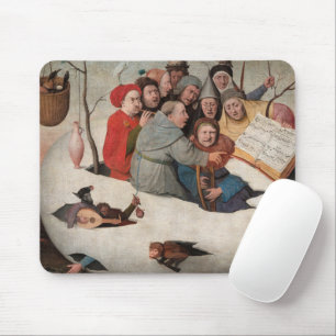Tapis De Souris Le concert dans l'oeuf par Hieronymus Bosch