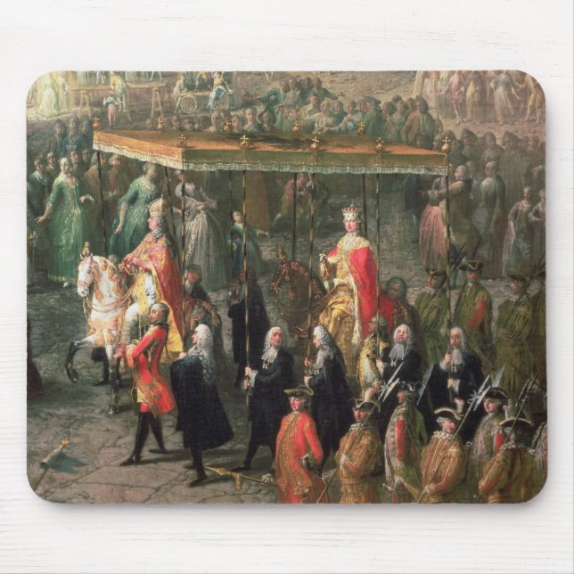 Tapis De Souris Le cortège de couronnement de Joseph II (Devant)