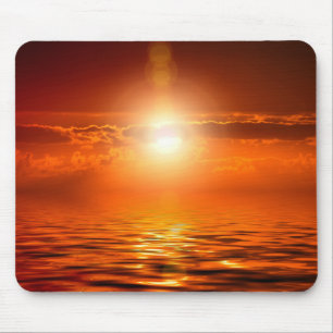 Tapis De Souris Le coucher de soleil le plus parfait