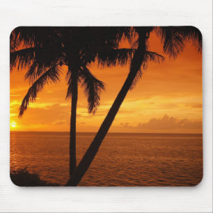 Tapis De Souris Le coucher du soleil de la clé de la Floride