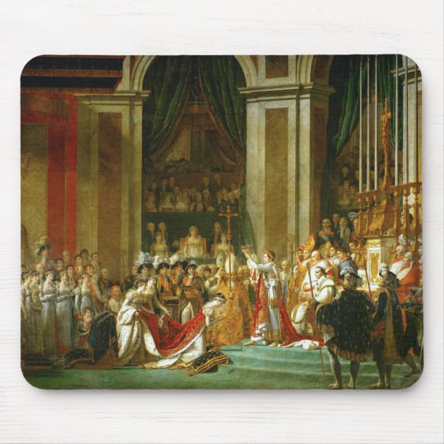 Tapis De Souris Le couronnement de Napoléon, Jacques-Louis David (Devant)