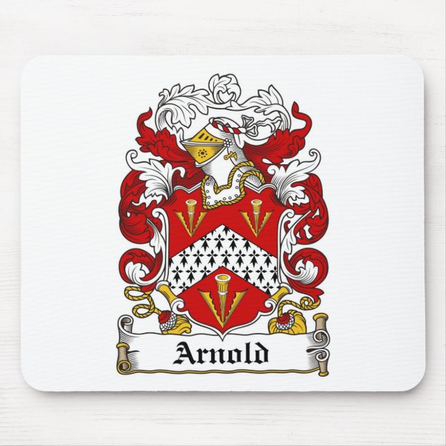 TAPIS DE SOURIS LE CREST DE FAMILLE D'ARNOLD - MANTEAU D'ARNOLD (Devant)