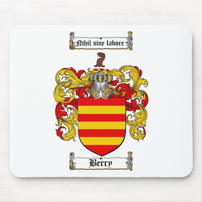 TAPIS DE SOURIS LE CREST DE FAMILLE DE BAIE - MANTEAU DE BAIE DES (Devant)