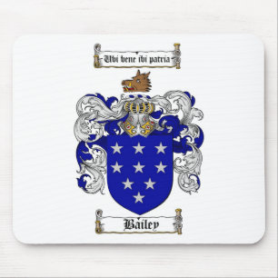 TAPIS DE SOURIS LE CREST DE FAMILLE DE BAILEY - MANTEAU DE BAILEY