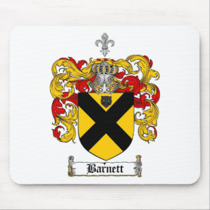 TAPIS DE SOURIS LE CREST DE FAMILLE DE BARNETT - MANTEAU DE