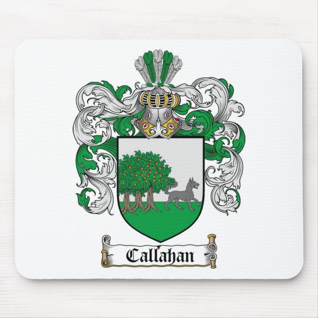 TAPIS DE SOURIS LE CREST DE FAMILLE DE CALLAHAN - MANTEAU DE (Devant)