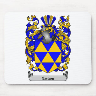 TAPIS DE SOURIS LE CREST DE FAMILLE DE CARLSON - MANTEAU DE
