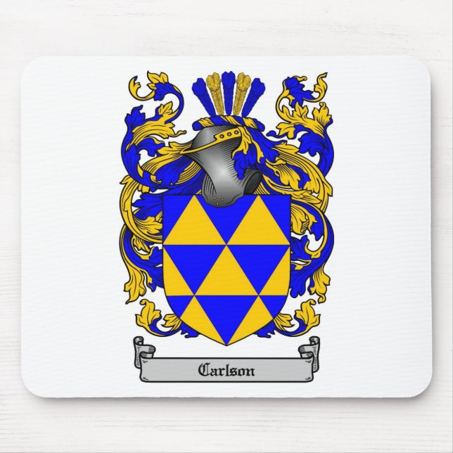 TAPIS DE SOURIS LE CREST DE FAMILLE DE CARLSON - MANTEAU DE (Devant)