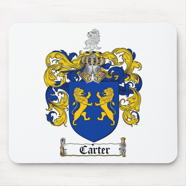 TAPIS DE SOURIS LE CREST DE FAMILLE DE CARTER - MANTEAU DE CARTER (Devant)