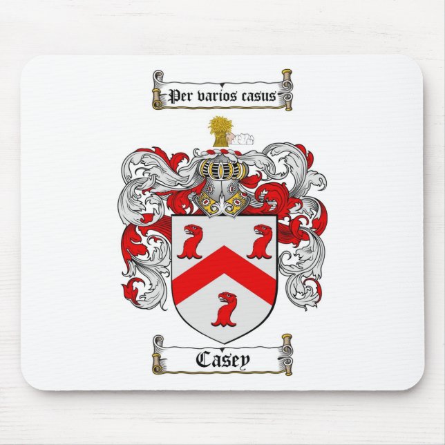 TAPIS DE SOURIS LE CREST DE FAMILLE DE CASEY - MANTEAU DE CASEY (Devant)