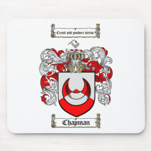 TAPIS DE SOURIS LE CREST DE FAMILLE DE CHAPMAN - MANTEAU DE
