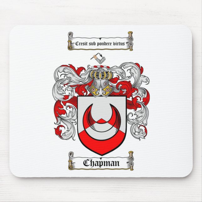 TAPIS DE SOURIS LE CREST DE FAMILLE DE CHAPMAN - MANTEAU DE (Devant)