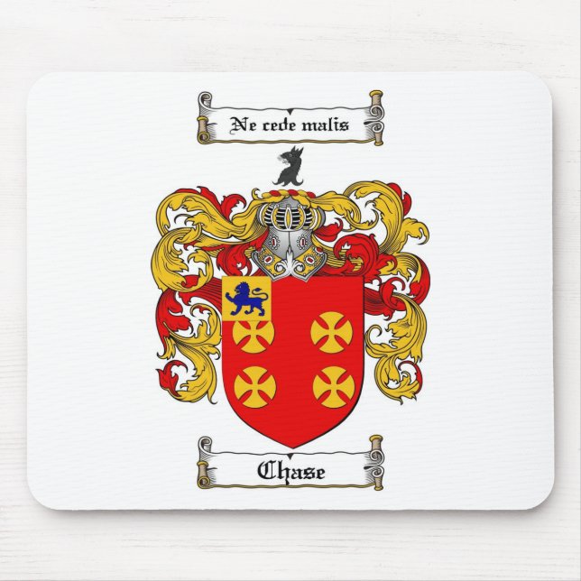 TAPIS DE SOURIS LE CREST DE FAMILLE DE CHASSE - MANTEAU DE CHASSE (Devant)