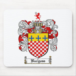 TAPIS DE SOURIS LE CREST DE FAMILLE DE CITOYEN - MANTEAU DE
