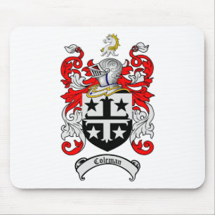 TAPIS DE SOURIS LE CREST DE FAMILLE DE COLEMAN - MANTEAU DE