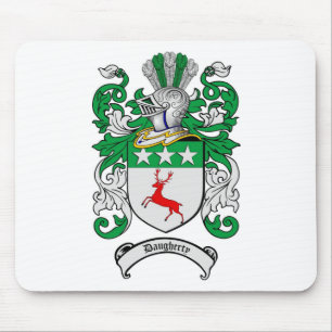 TAPIS DE SOURIS LE CREST DE FAMILLE DE DAUGHERTY - MANTEAU DE