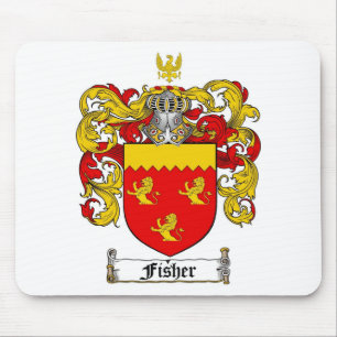 TAPIS DE SOURIS LE CREST DE FAMILLE DE FISHER - MANTEAU DE FISHER