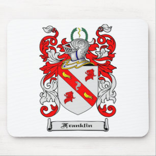 TAPIS DE SOURIS LE CREST DE FAMILLE DE FRANKLIN - MANTEAU DE