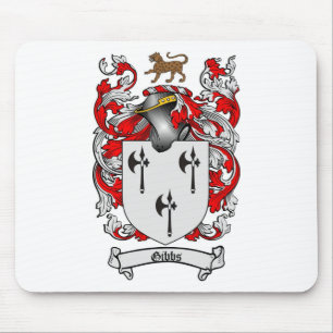 TAPIS DE SOURIS LE CREST DE FAMILLE DE GIBBS - MANTEAU DE GIBBS