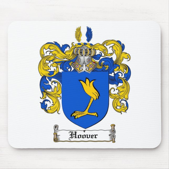 TAPIS DE SOURIS LE CREST DE FAMILLE DE HOOVER - MANTEAU DE HOOVER (Devant)