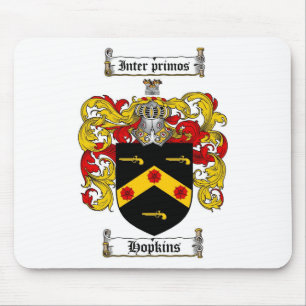 TAPIS DE SOURIS LE CREST DE FAMILLE DE HOPKINS - MANTEAU DE