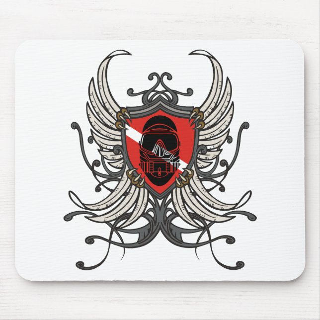 TAPIS DE SOURIS LE CREST DE SCAPHANDRE (Devant)