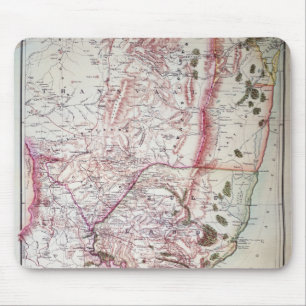 Tapis De Souris Le croquis militaire de Wyld de Zululand, 1879