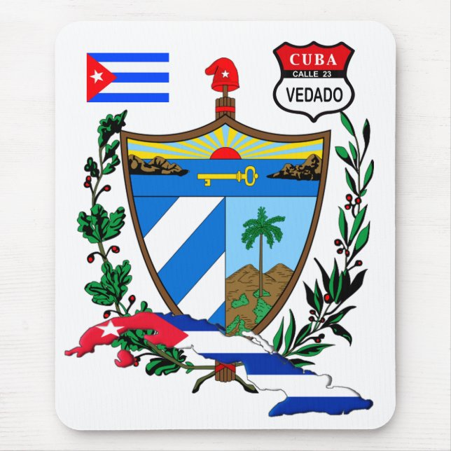 Tapis De Souris Le Cuba Mousepad (Devant)