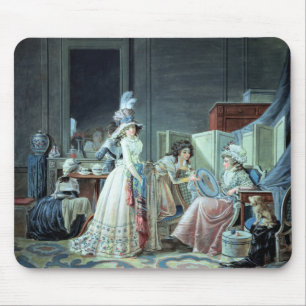 Tapis De Souris Le cupidon brodé