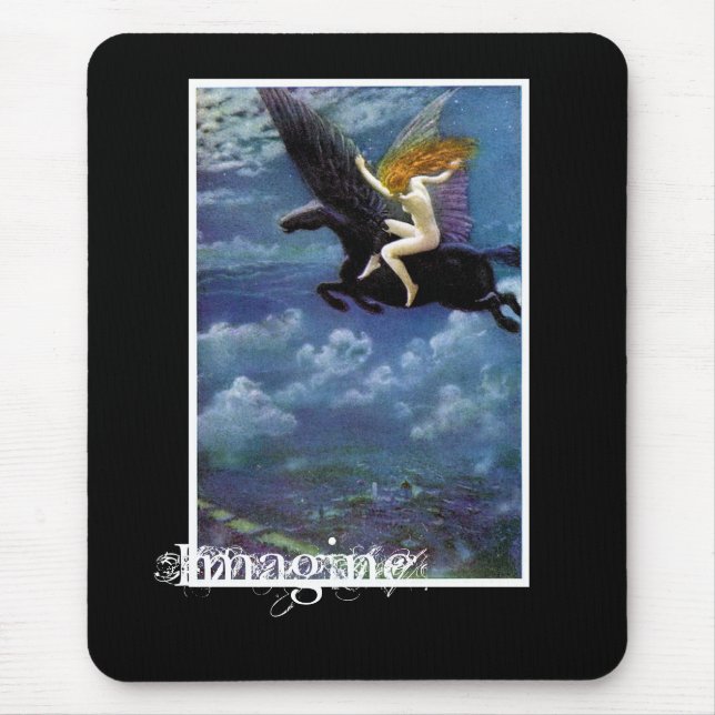 Tapis De Souris Le ~ de RedFairy Pegasus imaginent le mousepad (Devant)