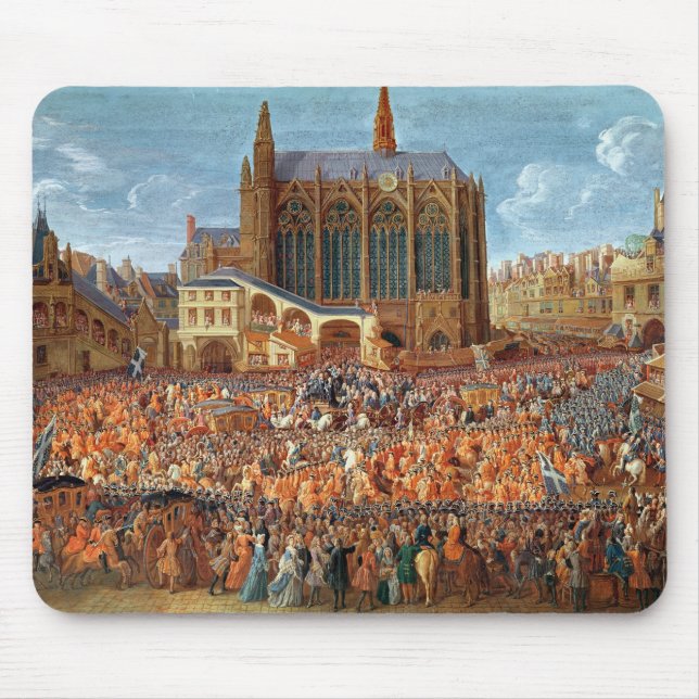 Tapis De Souris Le départ de Louis XV à (Devant)