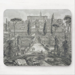 Tapis De Souris Le d'Este de villa chez Tivoli (gravure)