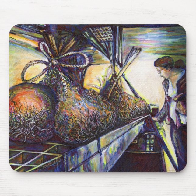 Tapis De Souris Le destin hurlant de la vie (Devant)