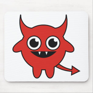 Tapis De Souris Le diable mignon