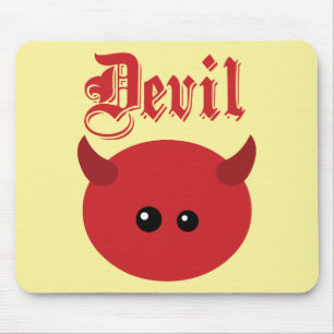 Tapis De Souris Le diable mignon