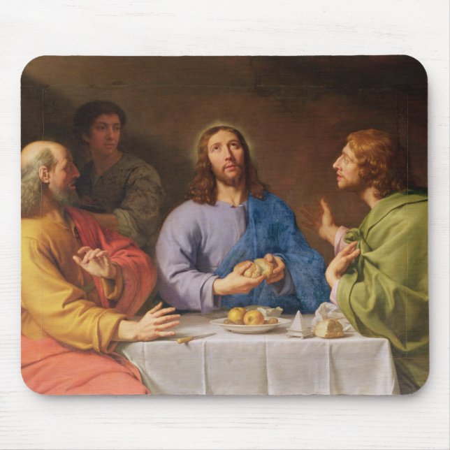 Tapis De Souris Le dîner chez Emmaus (Devant)