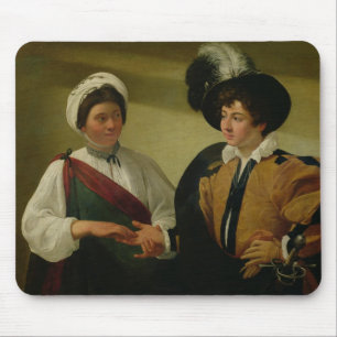 Tapis De Souris Le diseur de bonne aventure, c.1596-97