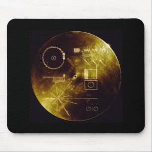 Tapis De Souris Le disque d'or de Voyager