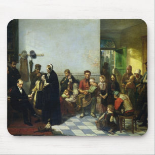 Tapis De Souris Le docteur pour les pauvres