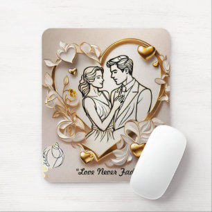 Tapis De Souris "Le doux Whisper de l'amour"