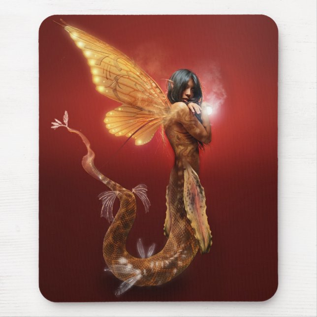 Tapis De Souris Le dragon féerique Mousepad (Devant)
