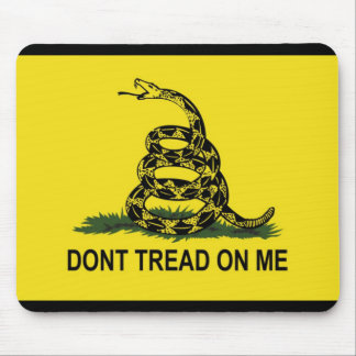 Tapis De Souris Le drapeau de Gadsden ne marchent pas sur moi