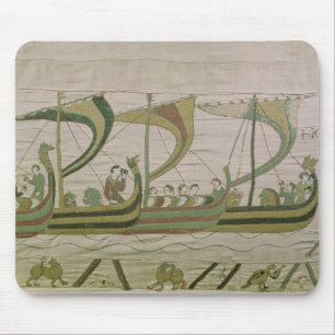 Tapis De Souris Le duc William et sa flotte croisent la Manche