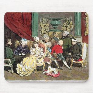 Tapis De Souris Le Faubourg Saint-Germain, gravé par Delpech