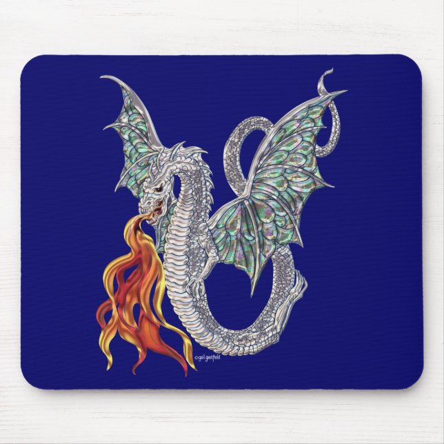 Tapis De Souris Le feu de dragon (Devant)