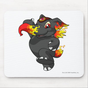 Tapis De Souris Le feu d'Elephante