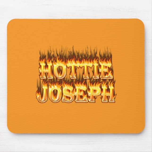 Tapis De Souris Le feu et flammes de Hottie Joseph (Devant)
