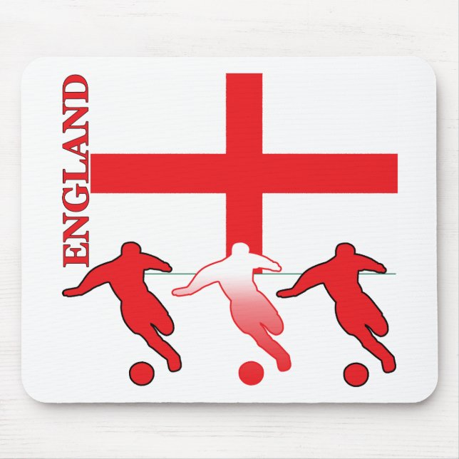 Tapis De Souris Le football Angleterre Mousepad (Devant)