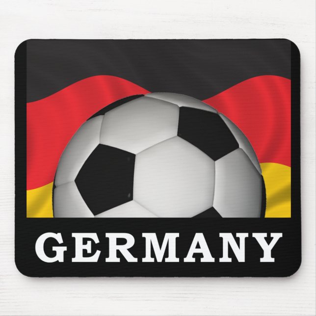 Tapis De Souris Le football de l'Allemagne (Devant)