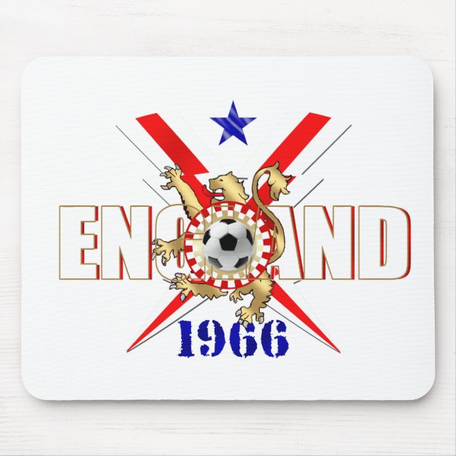 Tapis De Souris Le football de l'Angleterre Mousepad 1966 (Devant)